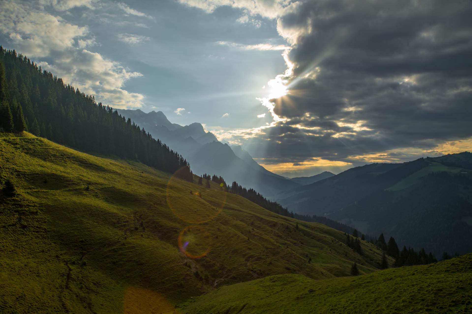 Wildbach-Lodge-Almwanderung-zur-Hochkaseralm-Wandern Almpanorama