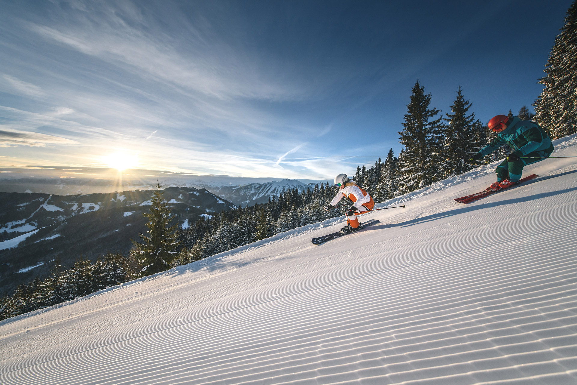 Skihren in der Region Hochkoenig