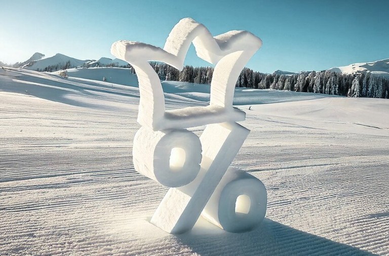 Winter-Frühbucherbonus Prozente und Hochkönig-Logo
